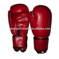 Boxing Gloves  Genuine Cowhide Leather Training Gloves For Punch Bag, Pads,