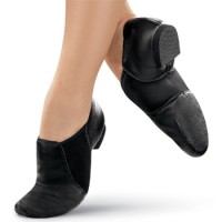 Leather Jazz Shoe Slip On for Girls and Boys