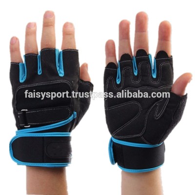 Leather Weightlifting Gloves