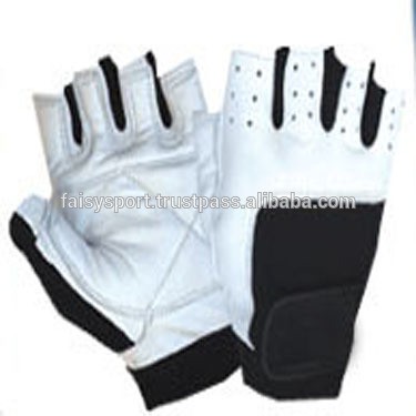 Gym Weight Lifting Gloves Exercise Fitness Training Glove With Leather Grip For Men Or Women